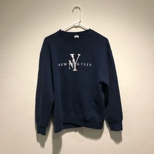 VINTAGE NAVY NEW YORK SWEATSHIRT